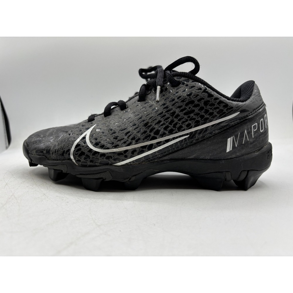 Nike Vapor Edge Shark OBJ Youth Football Cleat Black Fastflex Size 4Y CI4754-001